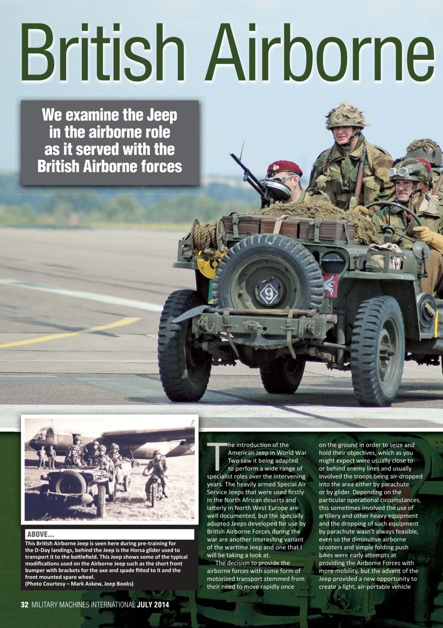 Military Machines International Preview Pages
