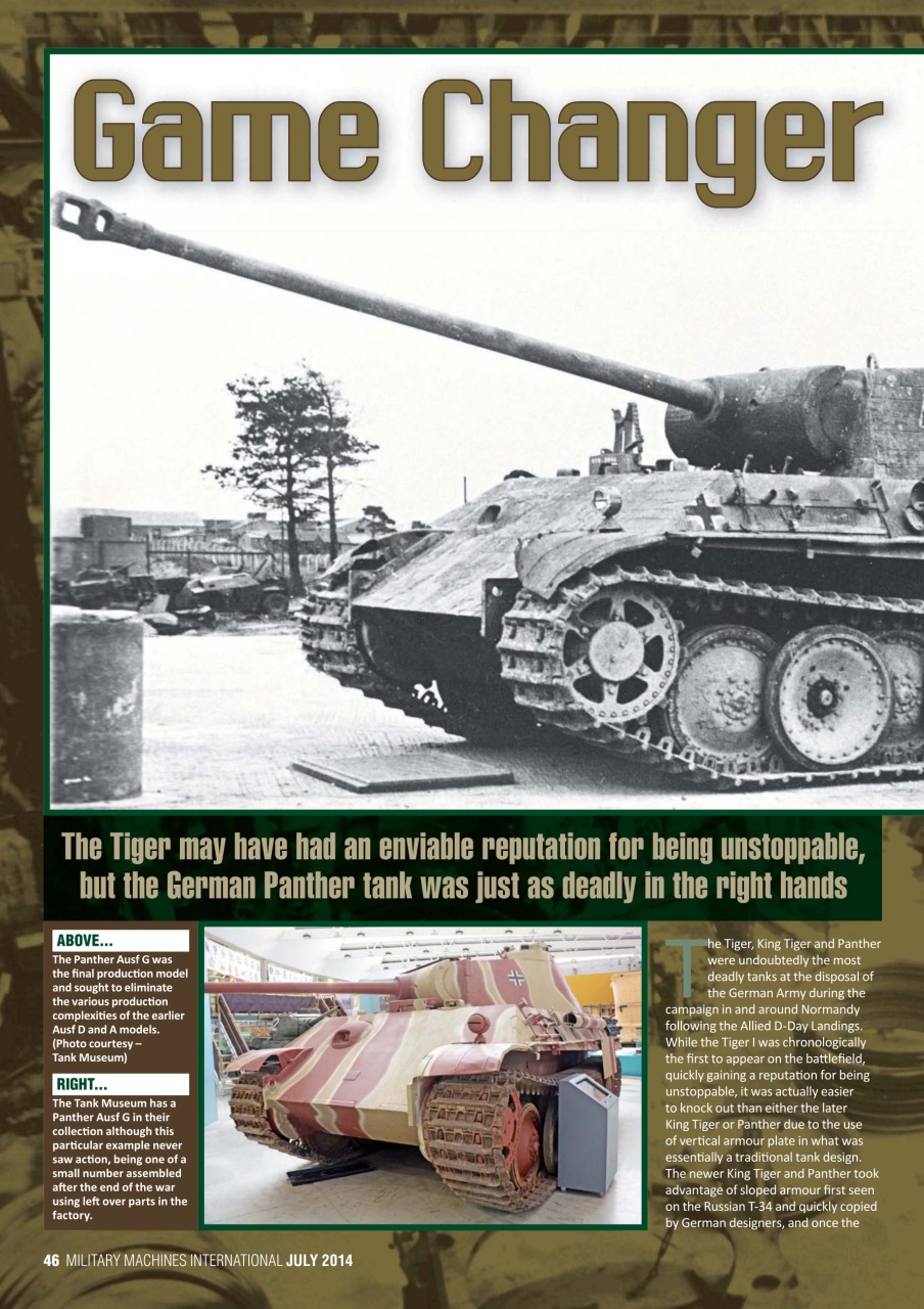 Military Machines International Preview Pages