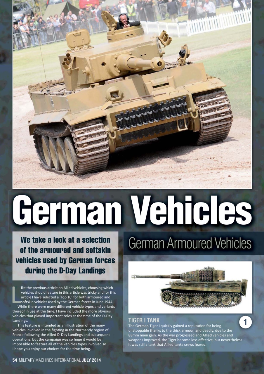 Military Machines International Preview Pages