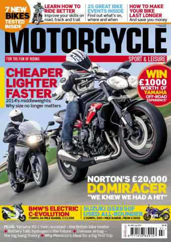Motorcycle Sport & Leisure issue July 2014
