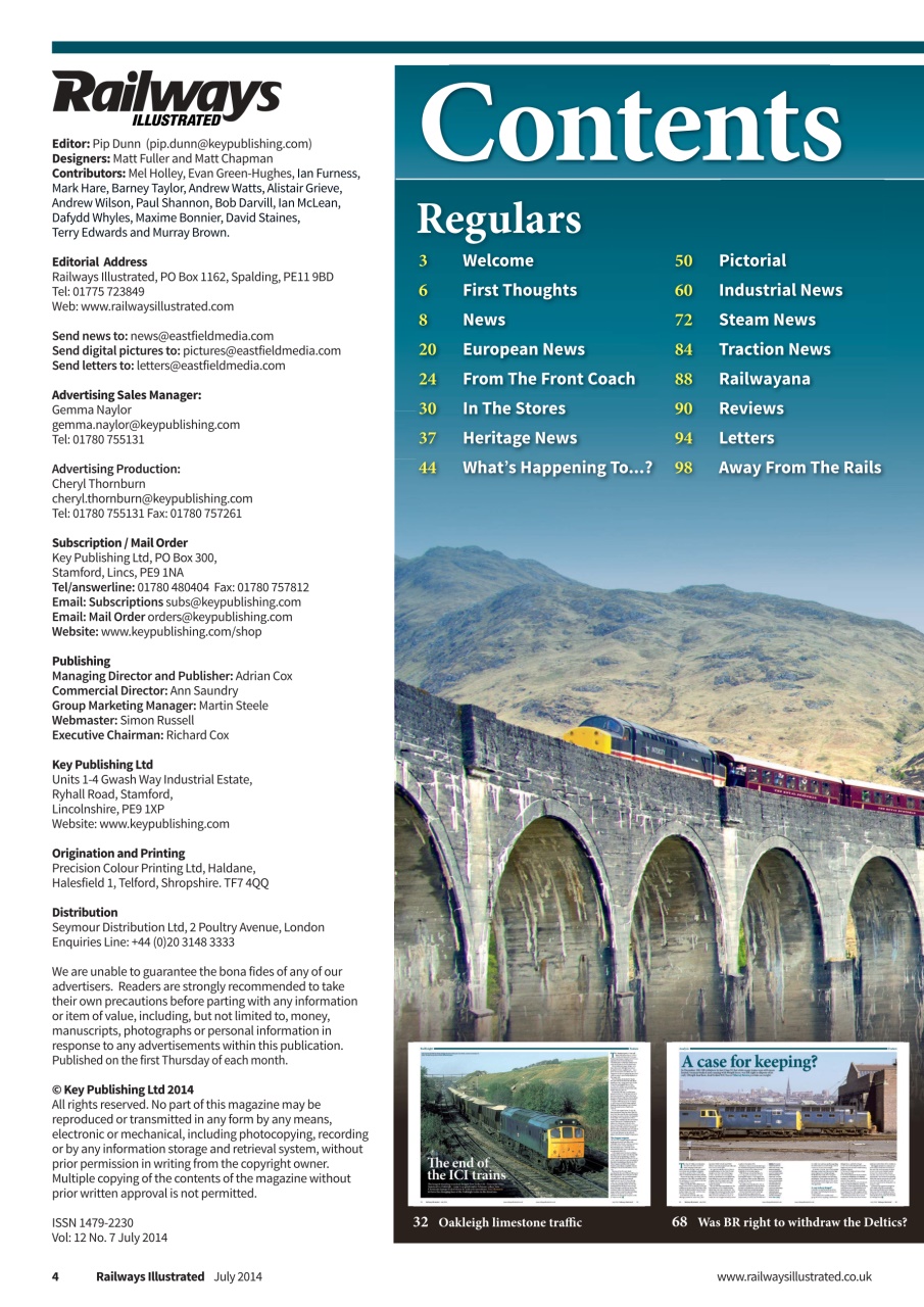 Railways Illustrated Preview Pages