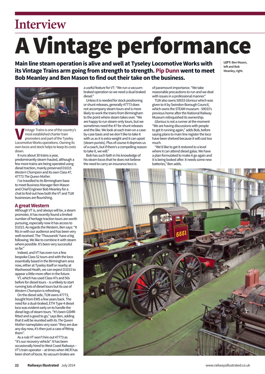 Railways Illustrated Preview Pages