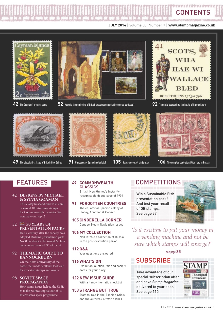 Stamp Magazine Preview Pages
