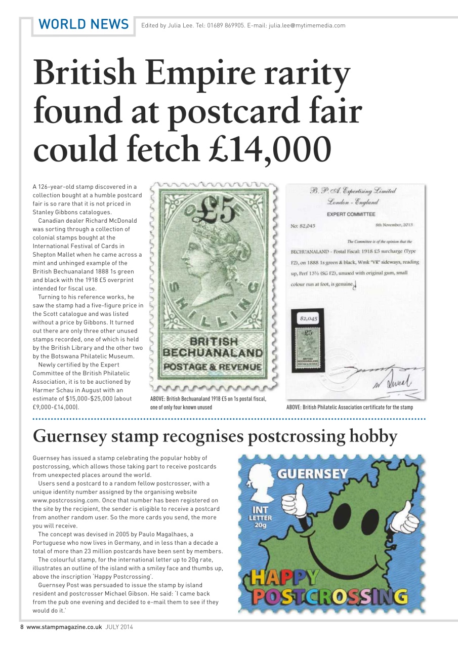 Stamp Magazine Preview Pages