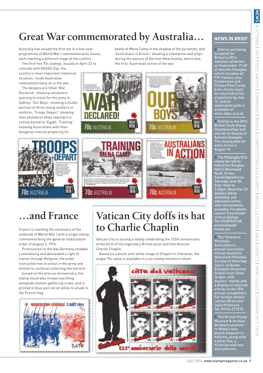 Stamp Magazine Preview Pages