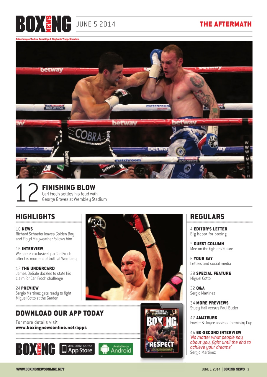 Boxing News Preview Pages