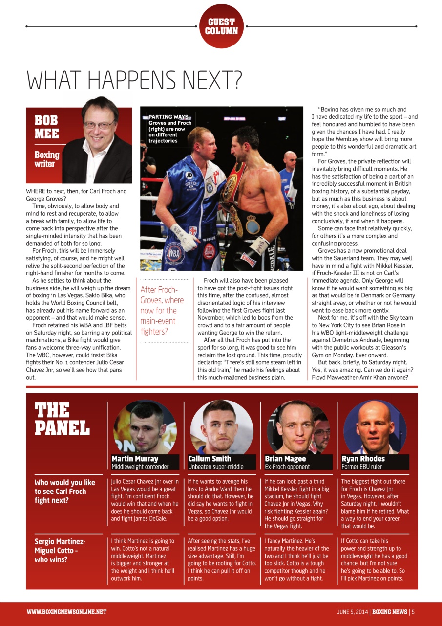 Boxing News Preview Pages