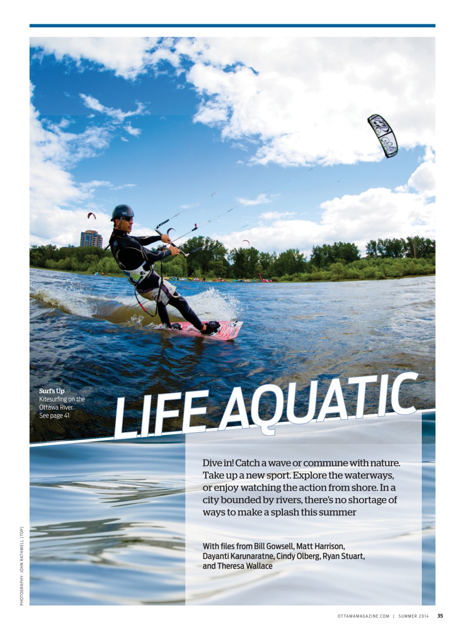 Ottawa Magazine Preview Pages