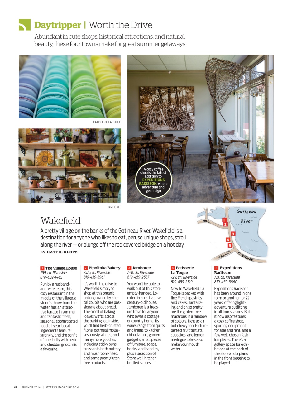 Ottawa Magazine Preview Pages