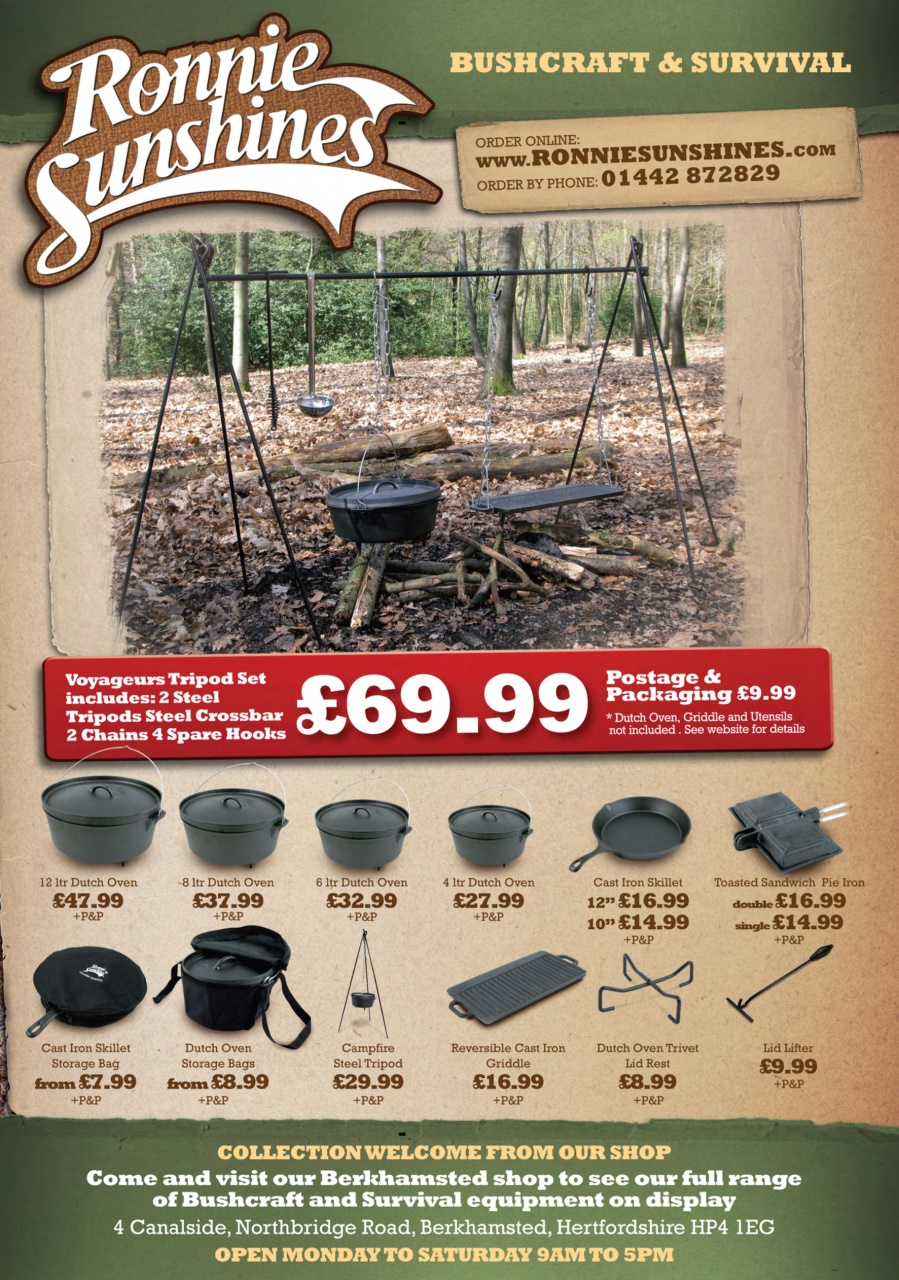 Bushcraft & Survival Skills Magazine Preview Pages