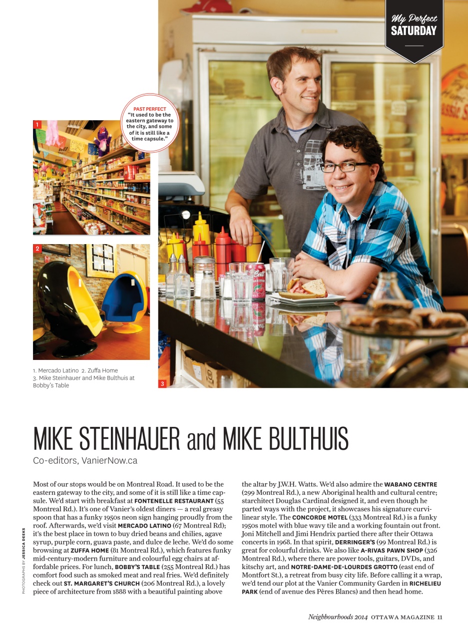 Ottawa Magazine Preview Pages