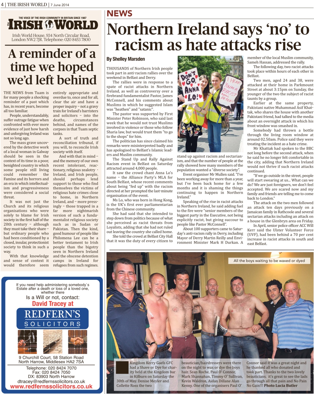 Irish World Preview Pages