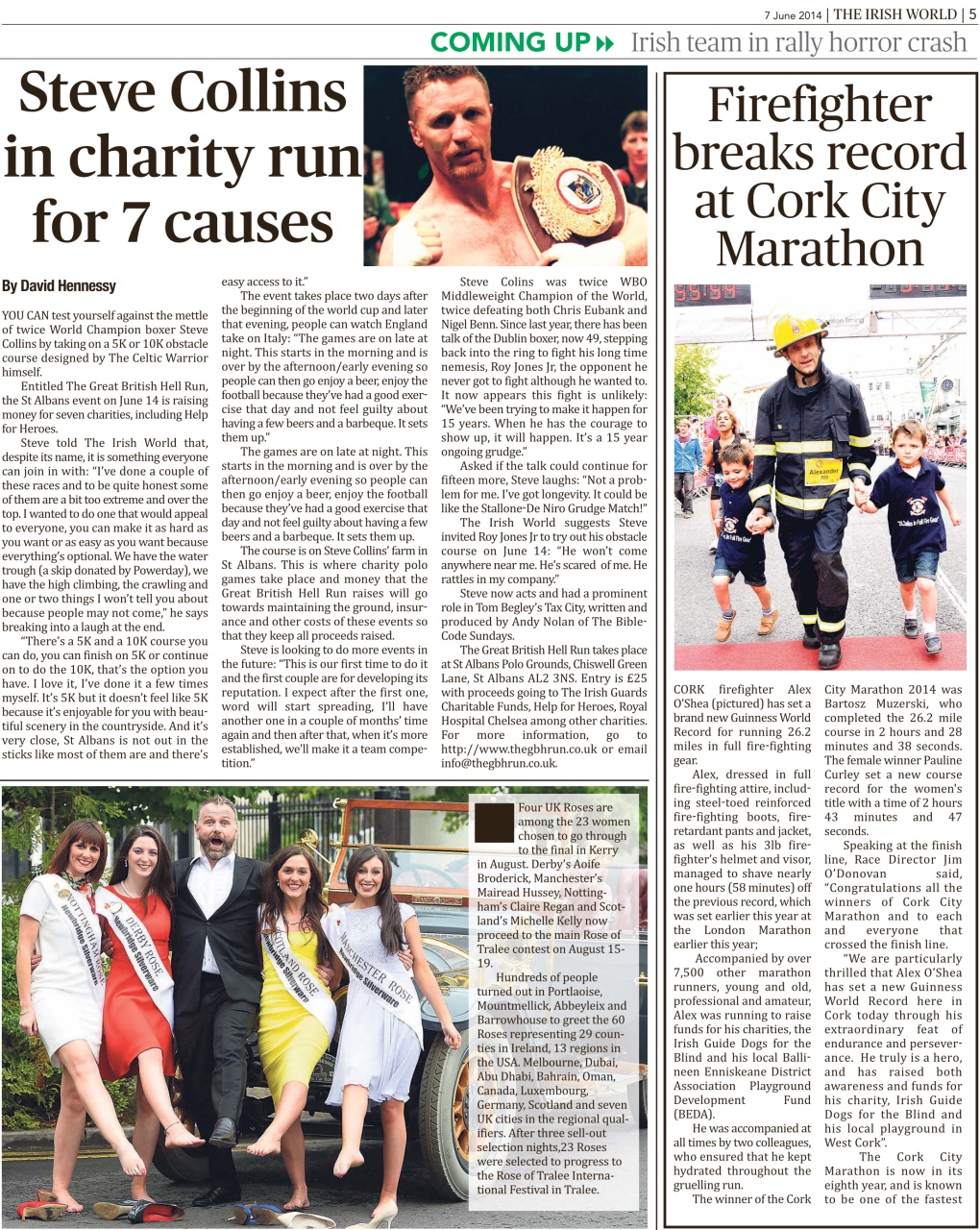 Irish World Preview Pages