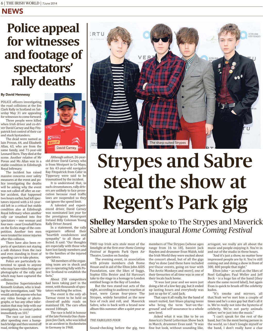 Irish World Preview Pages