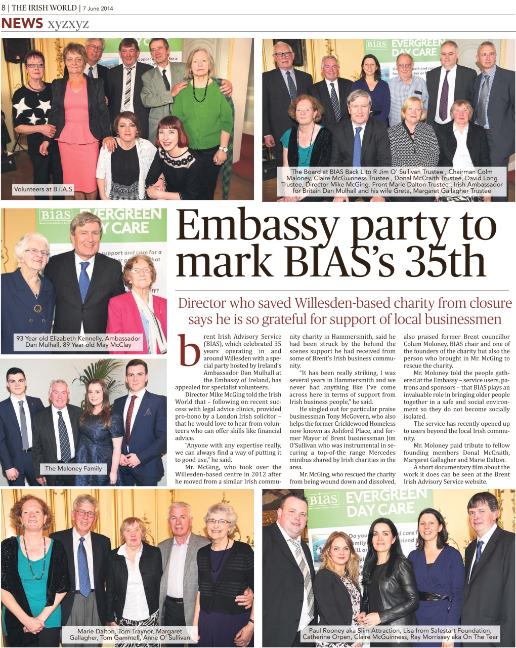 Irish World Preview Pages