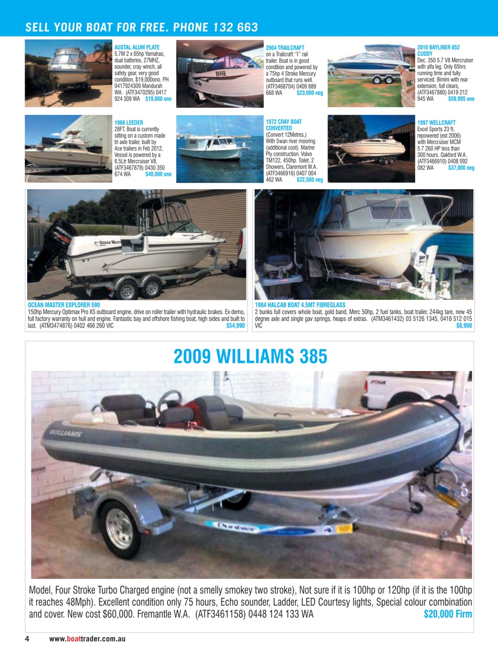 Boat Trader Australia Preview Pages