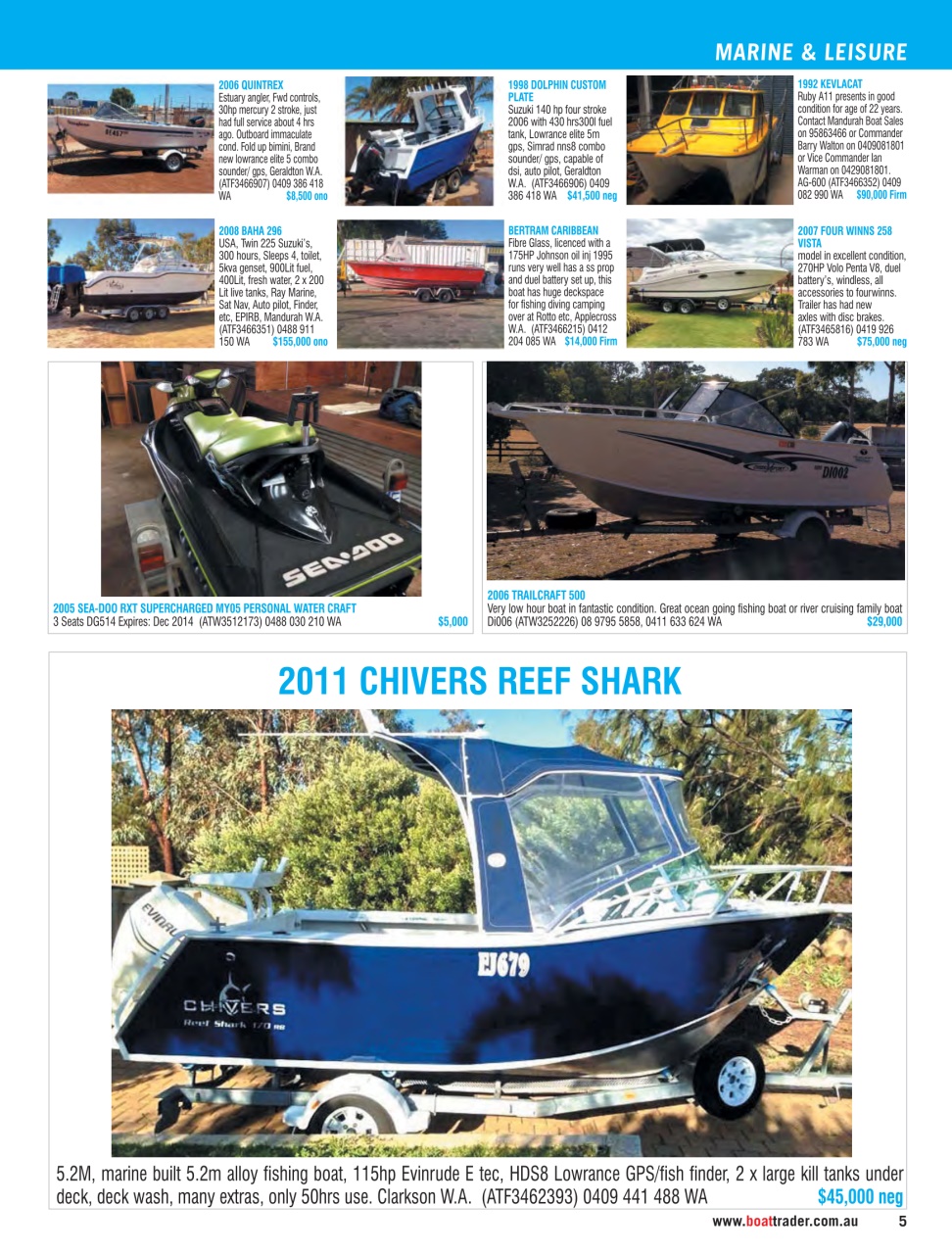 Boat Trader Australia Preview Pages