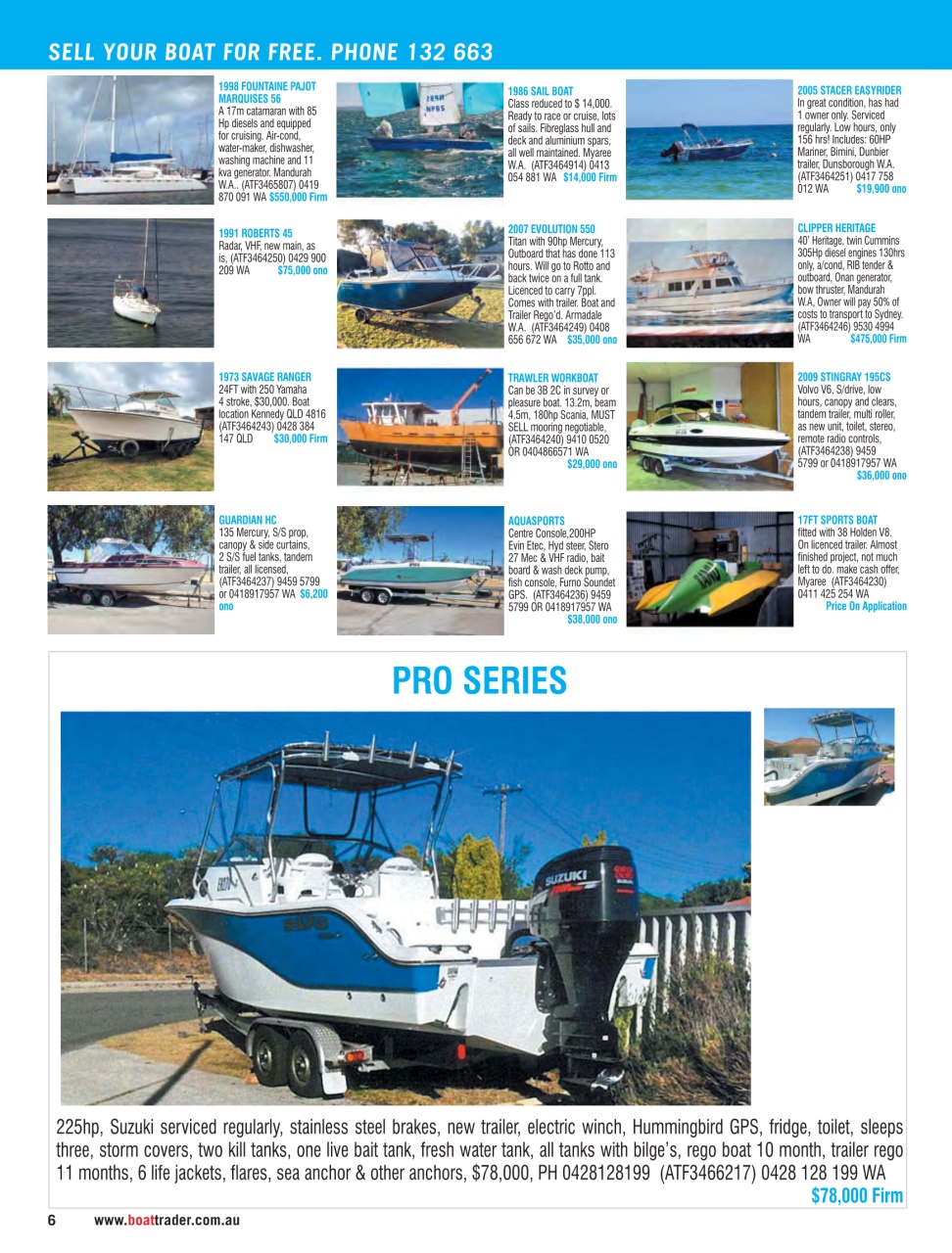 Boat Trader Australia Preview Pages