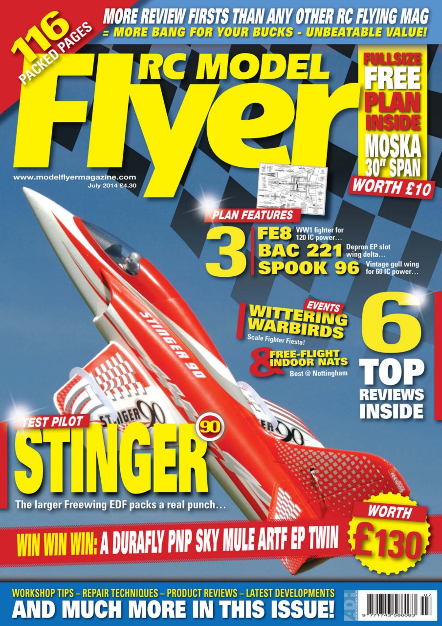 Radio Control Model Flyer Preview Pages