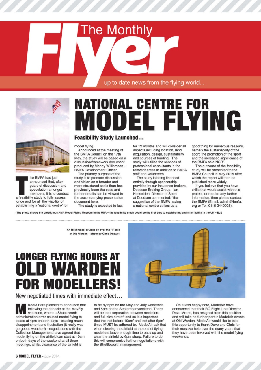 Radio Control Model Flyer Preview Pages
