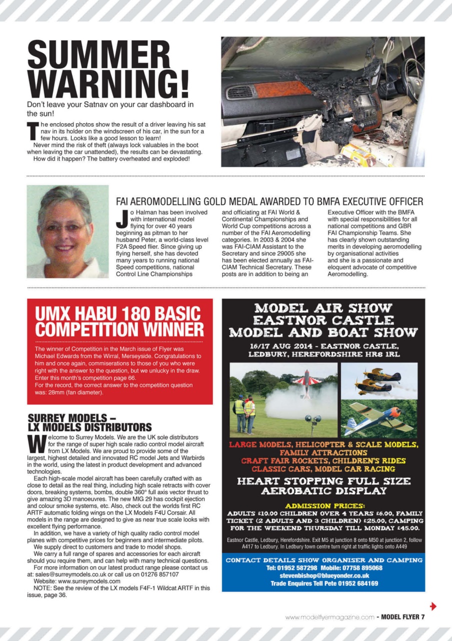 Radio Control Model Flyer Preview Pages