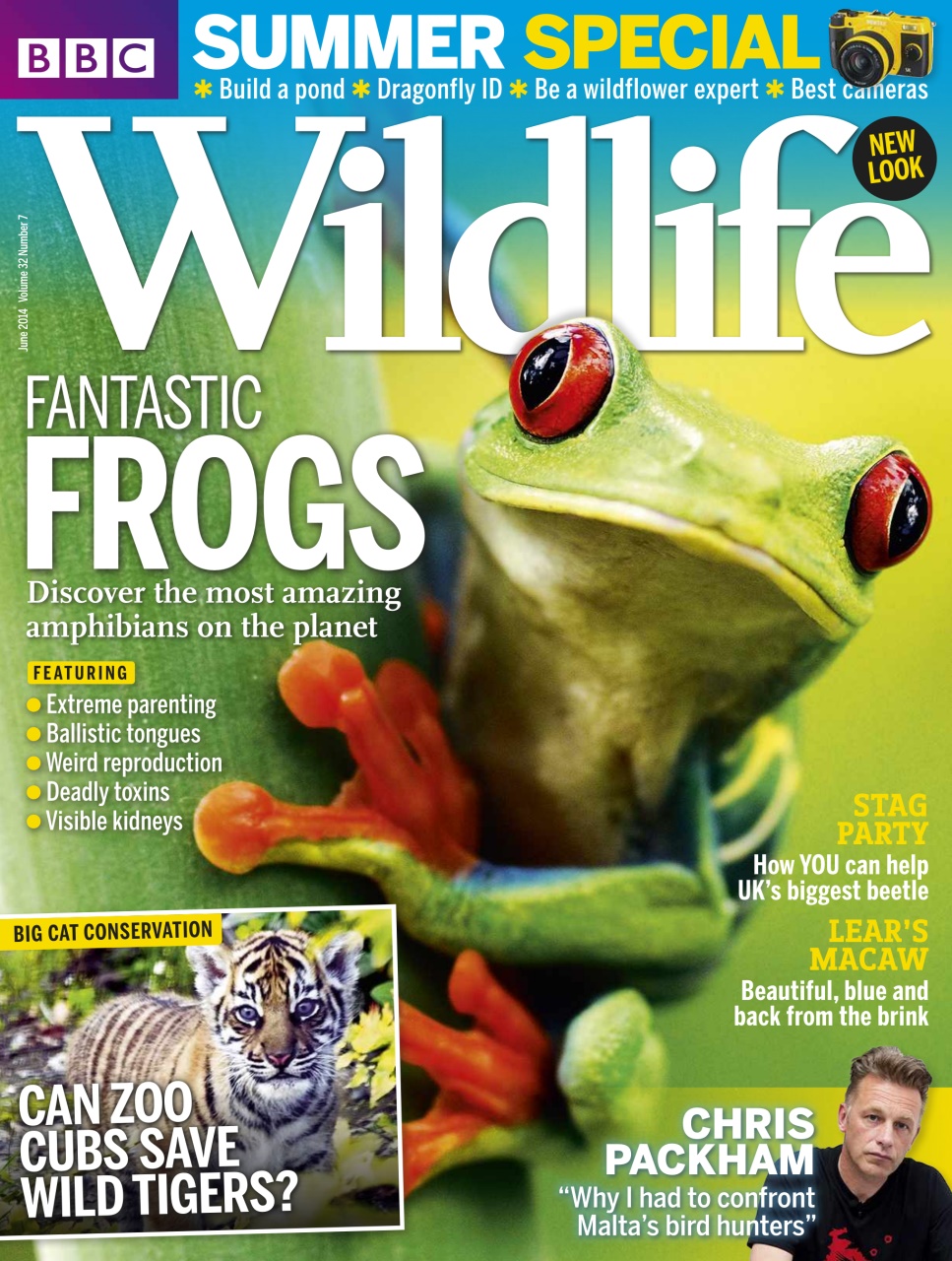 BBC Wildlife Magazine Preview Pages