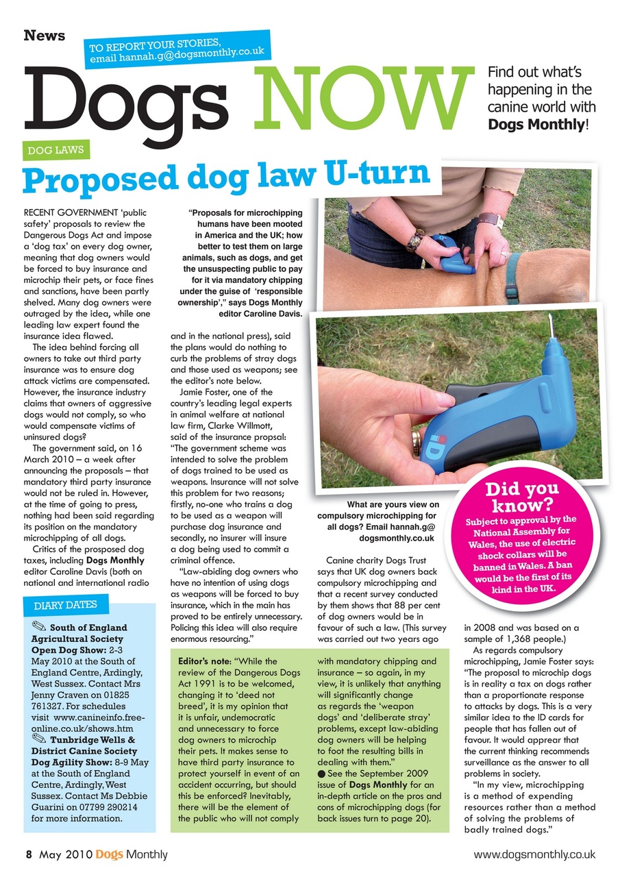 Dogs Monthly Preview Pages