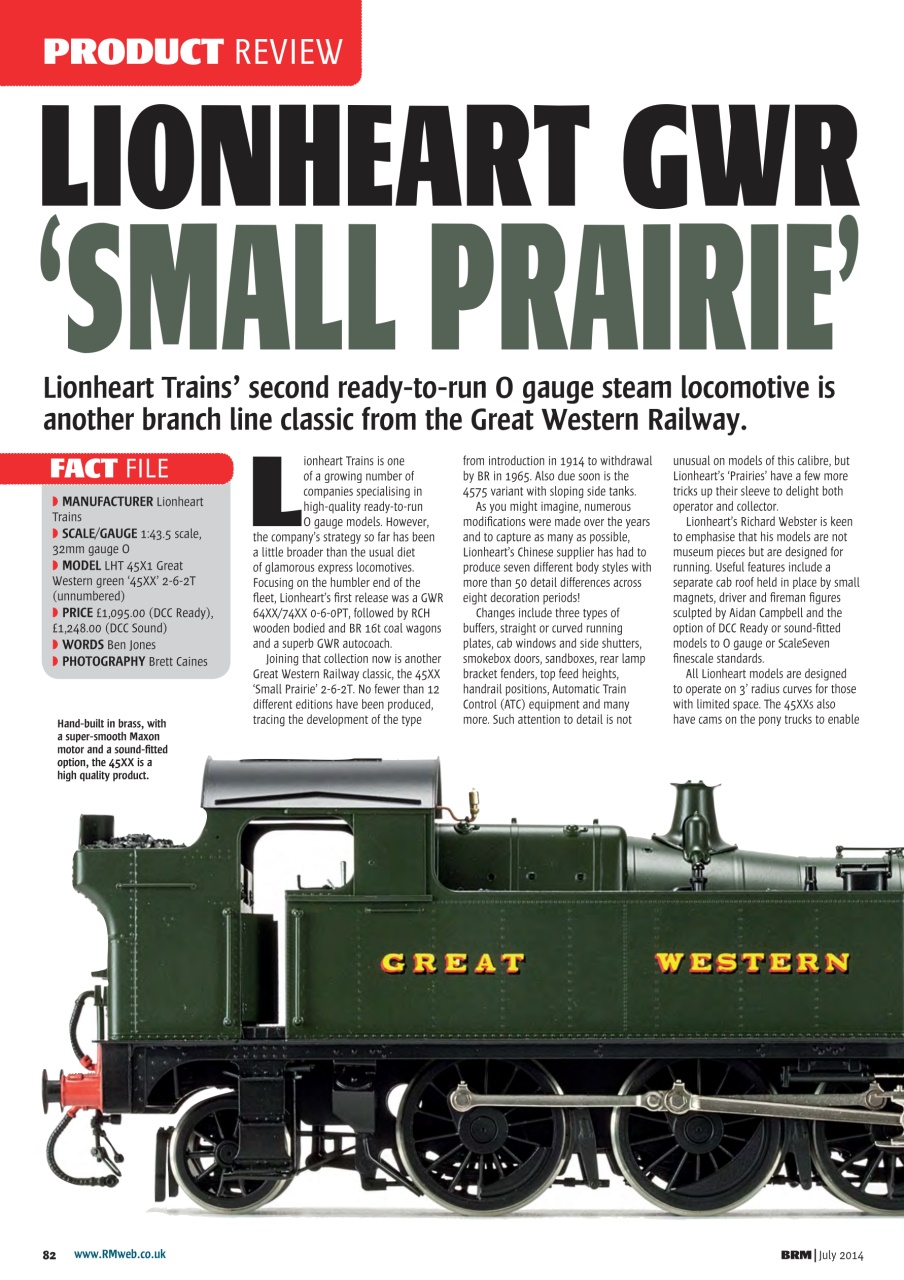 British Railway Modelling (BRM) Preview Pages