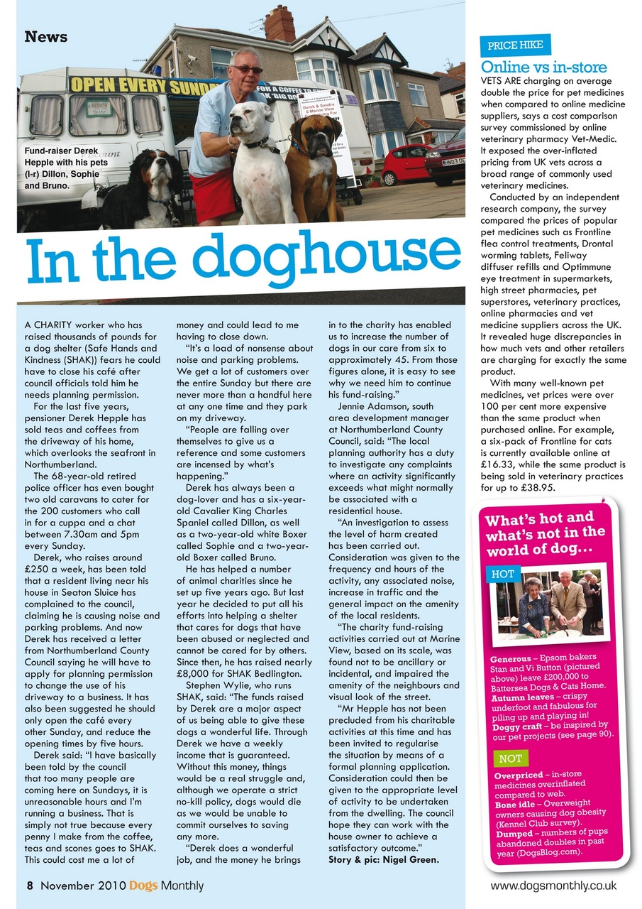 Dogs Monthly Preview Pages