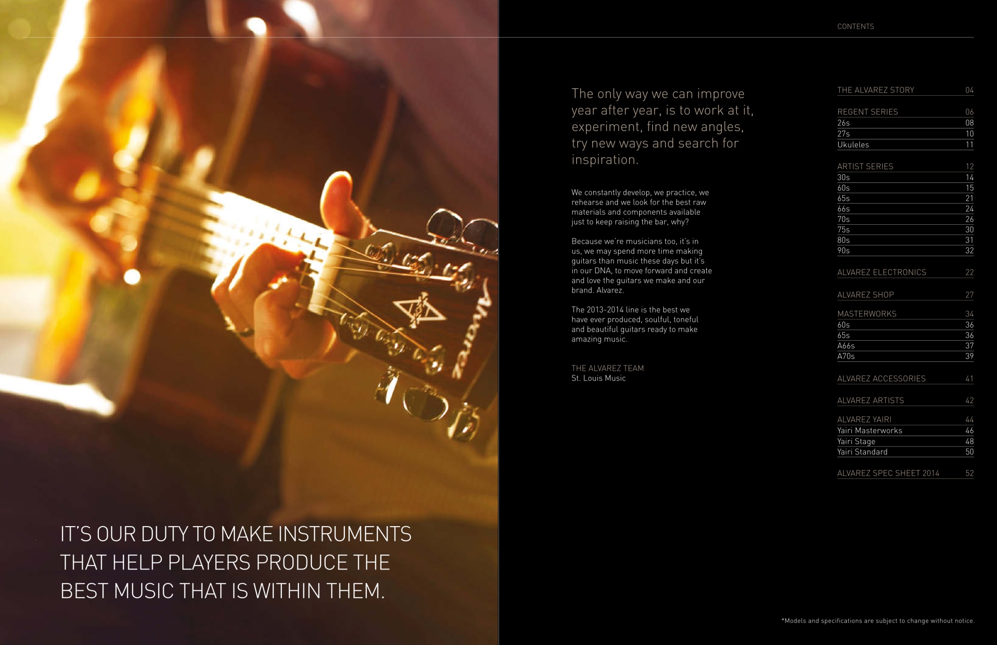 Acoustic Preview Pages