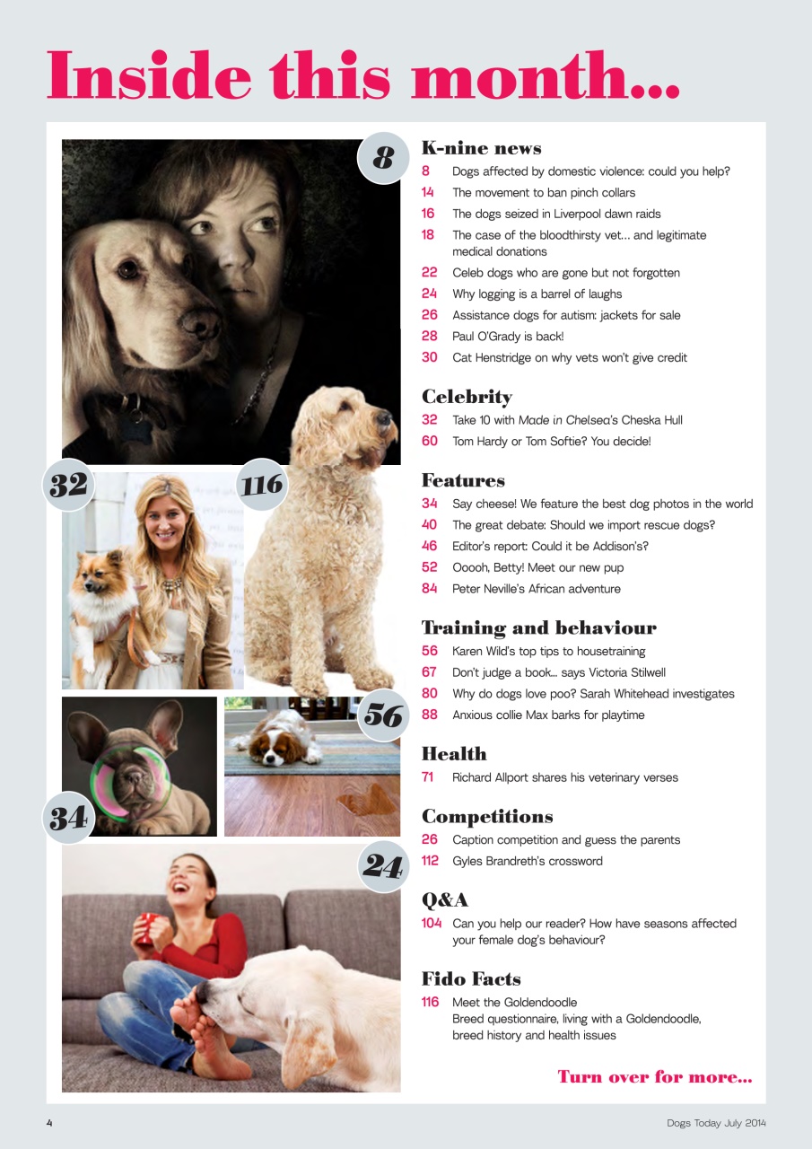 Dogs Today Magazine Preview Pages