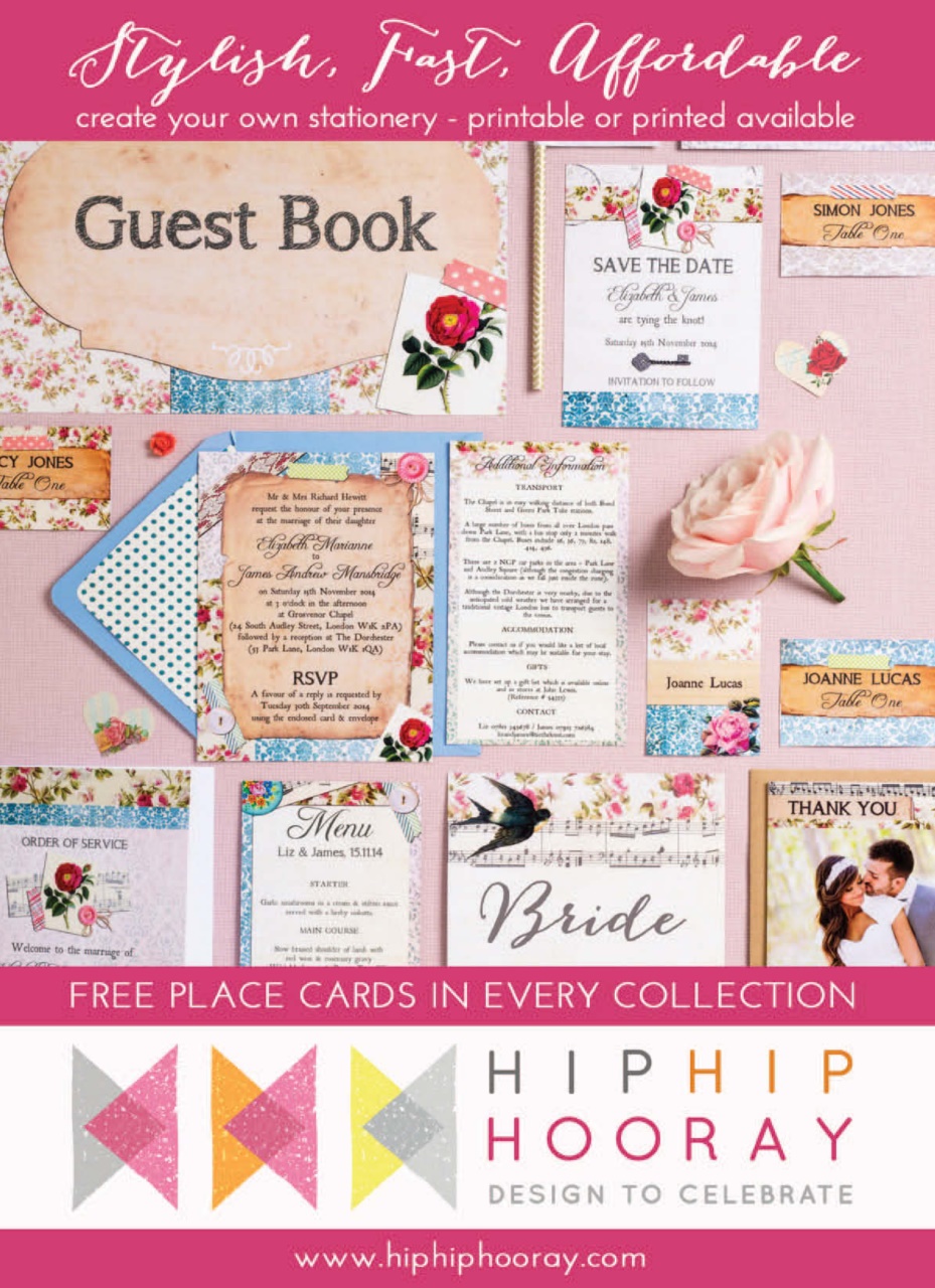 Wedding Flowers Magazine Preview Pages