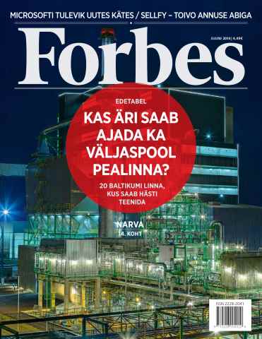 Forbes Estonia issue Forbes June '14