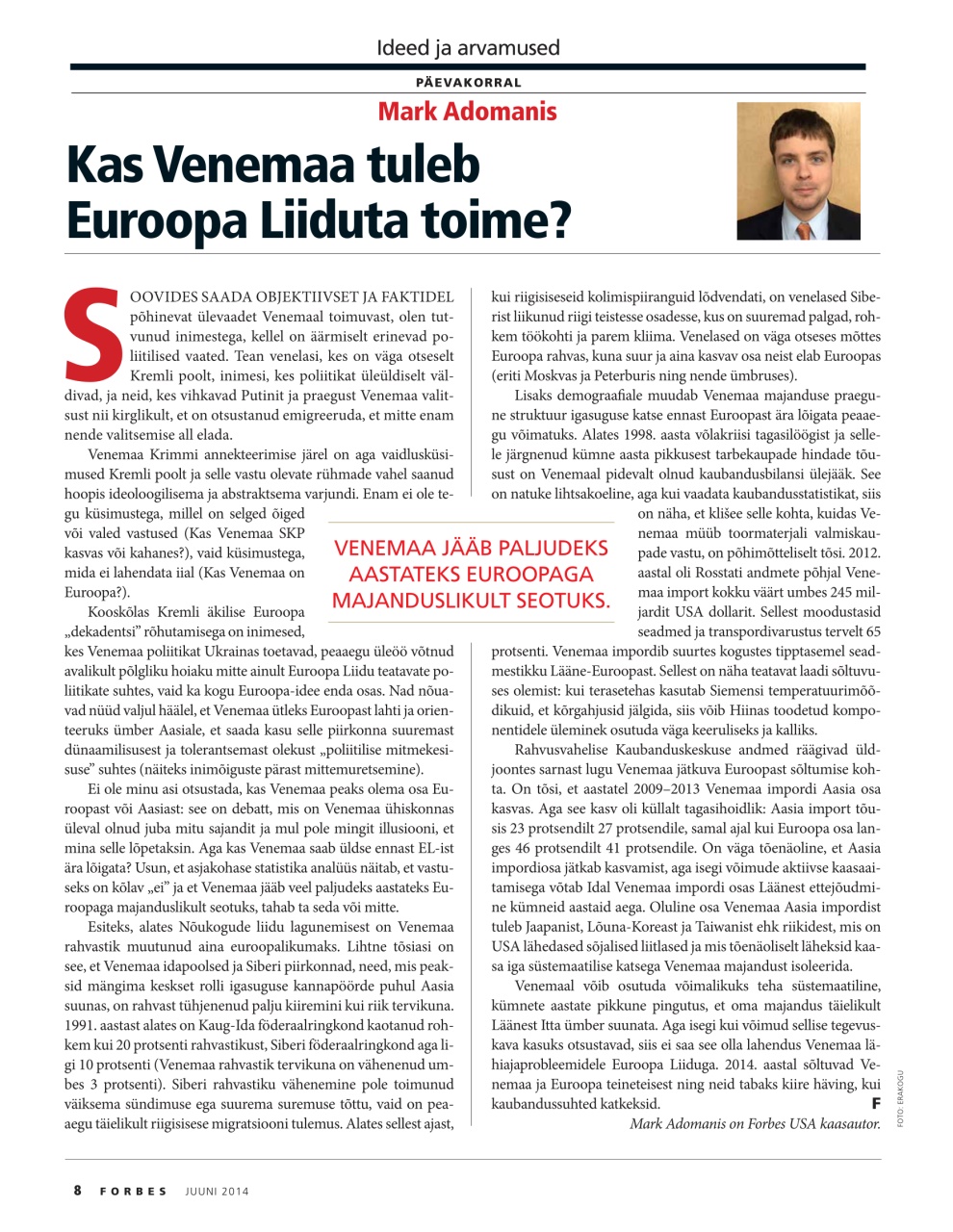 Forbes Estonia Preview Pages