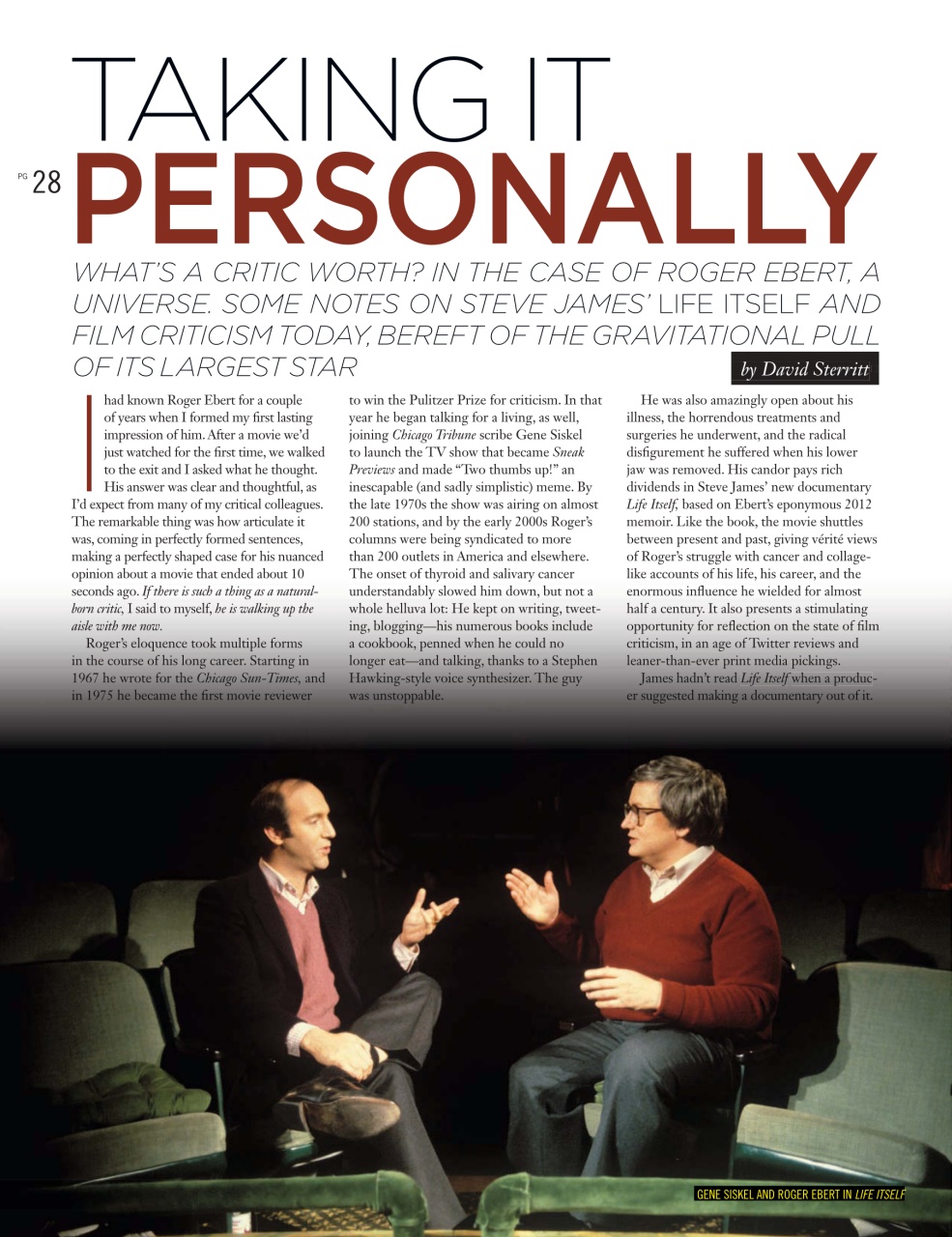 MovieMaker Magazine Preview Pages