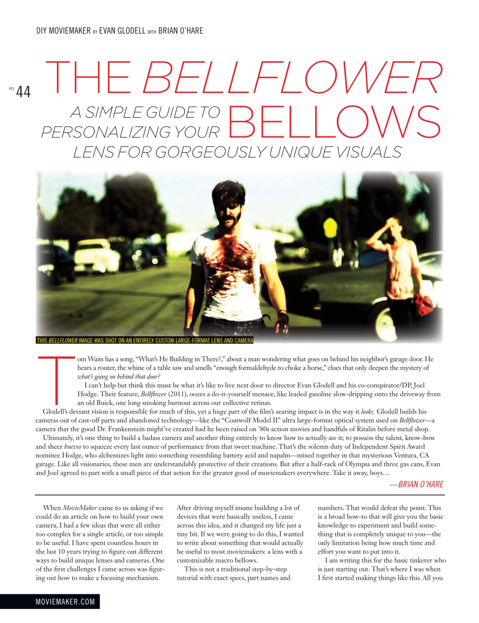 MovieMaker Magazine Preview Pages