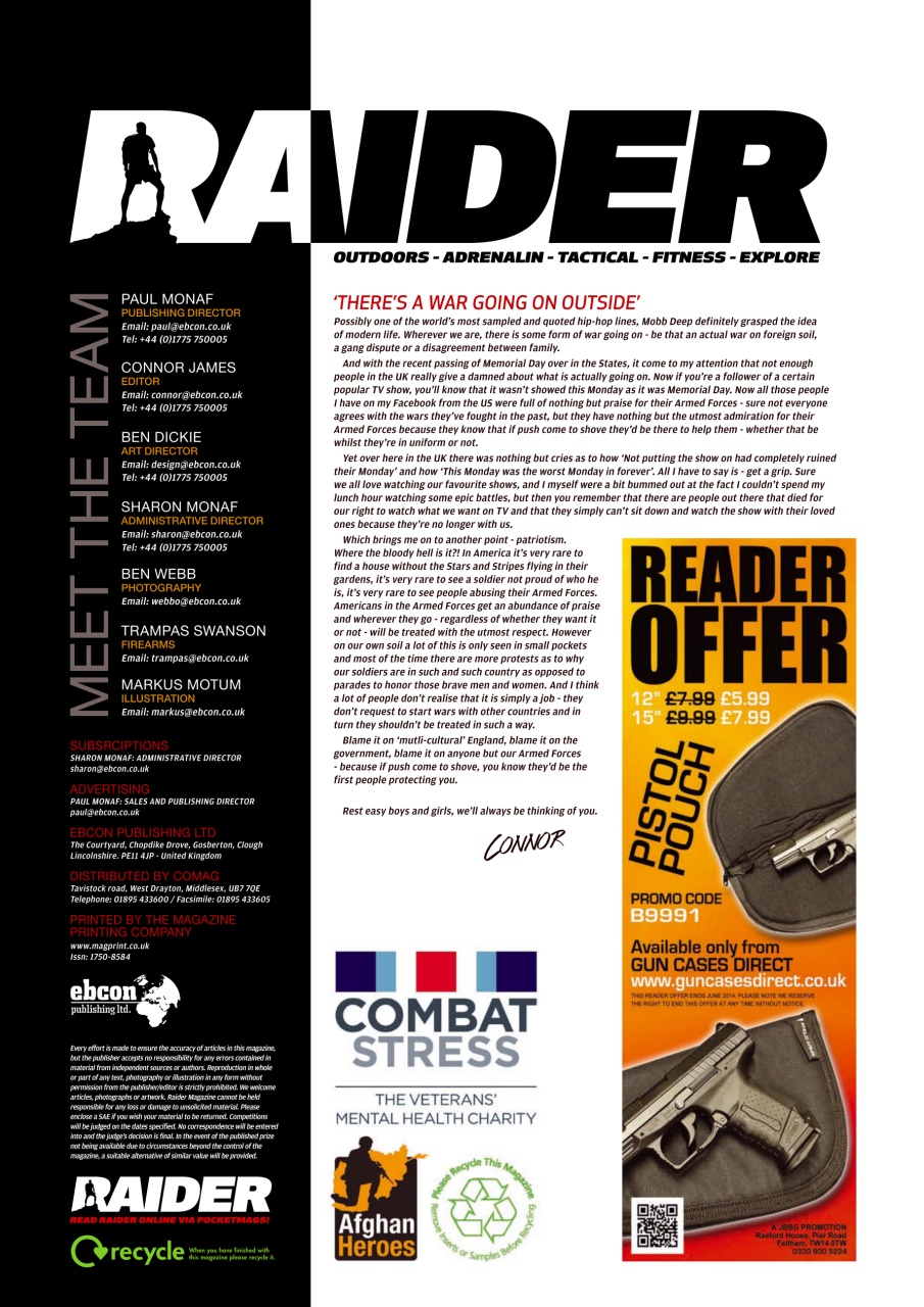 Raider Preview Pages