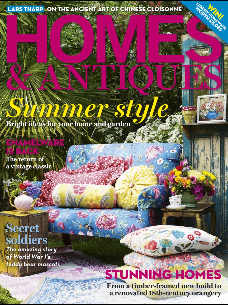Homes & Antiques Magazine Preview Pages