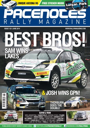 Pacenotes Rally magazine issue 