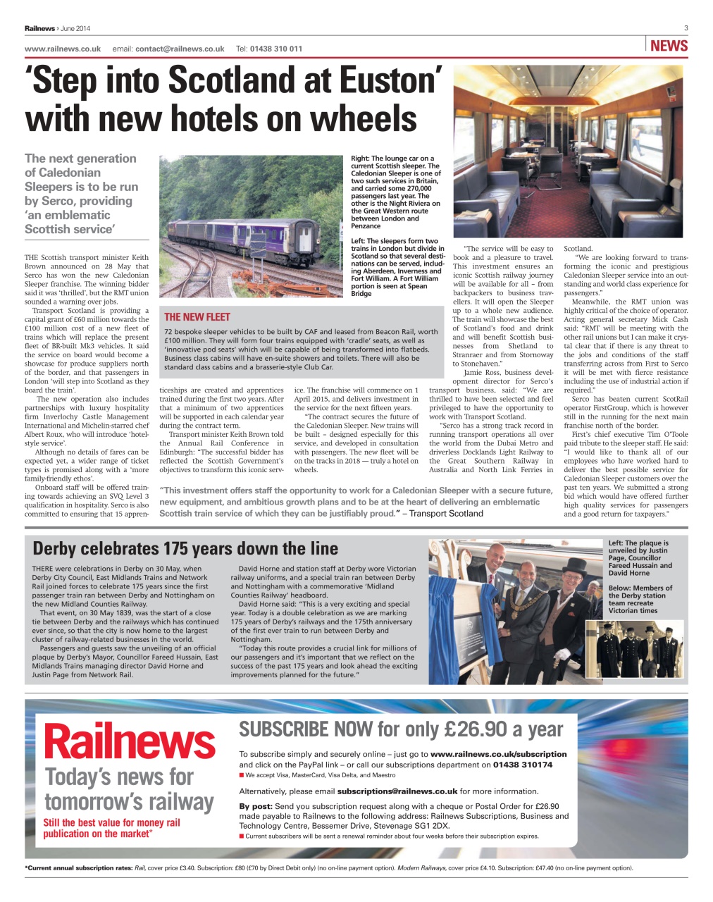Railnews Preview Pages
