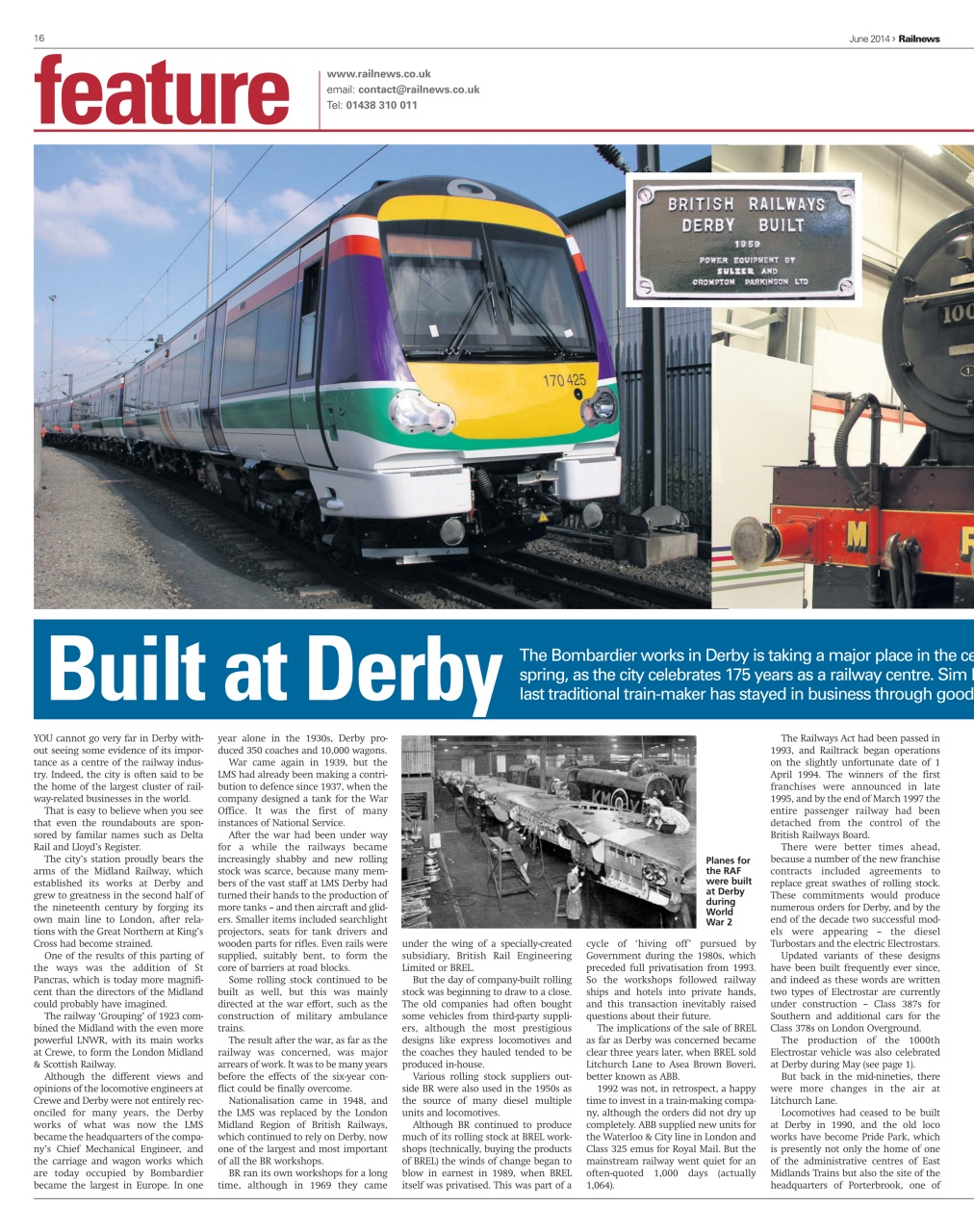 Railnews Preview Pages