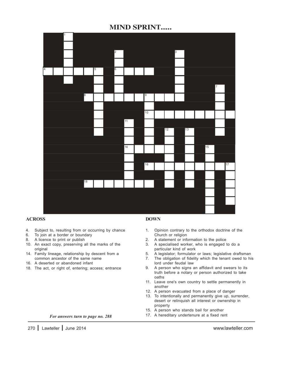 Lawteller – A Legal Awareness Magazine Preview Pages