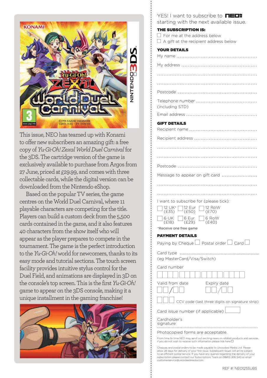 NEO Magazine Preview Pages