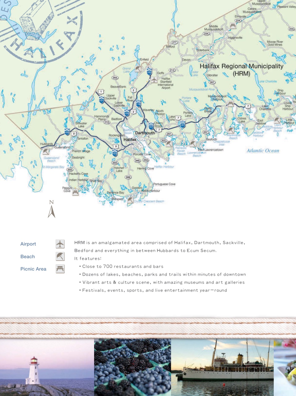 Greater Halifax Visitor Guide Preview Pages