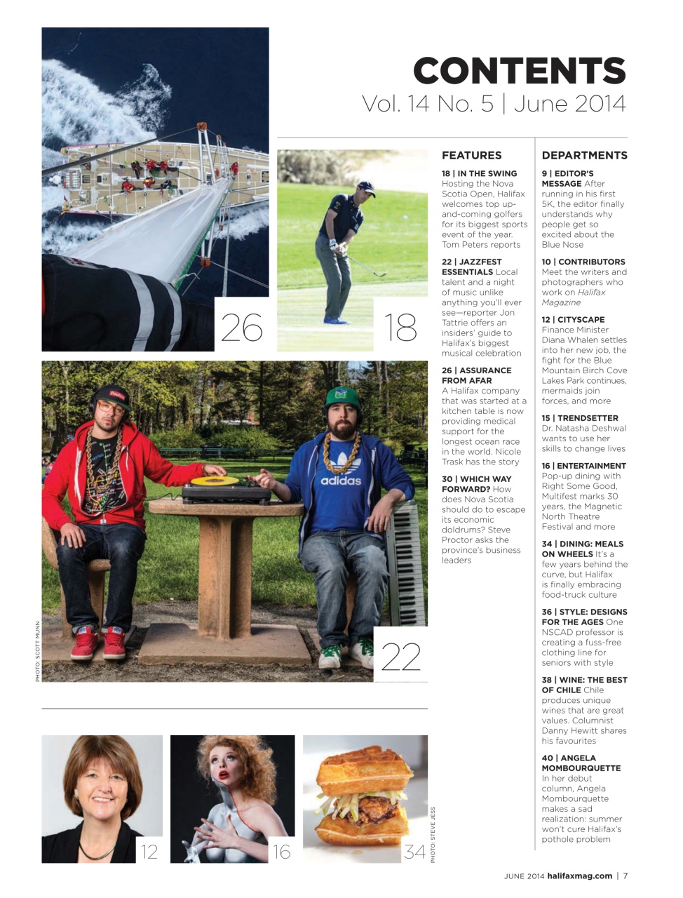 Halifax Magazine Preview Pages