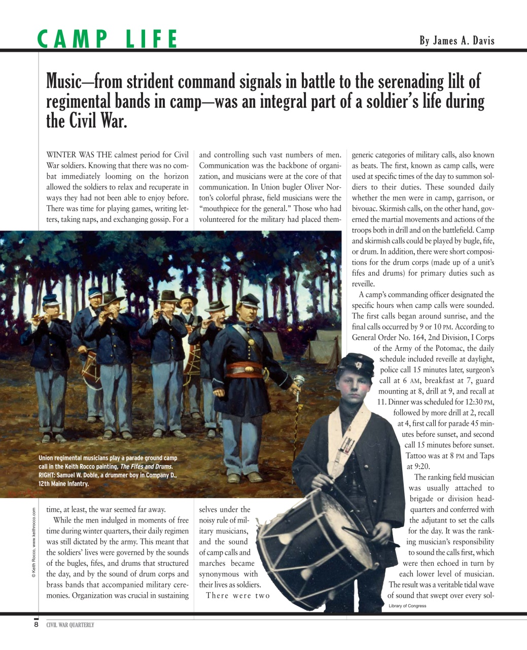 Civil War Quarterly Preview Pages