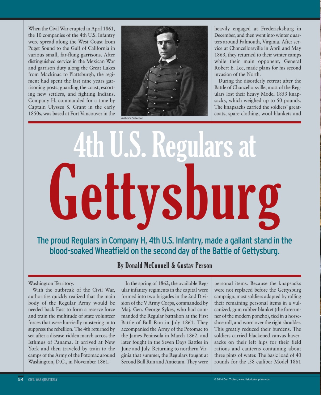 Civil War Quarterly Preview Pages