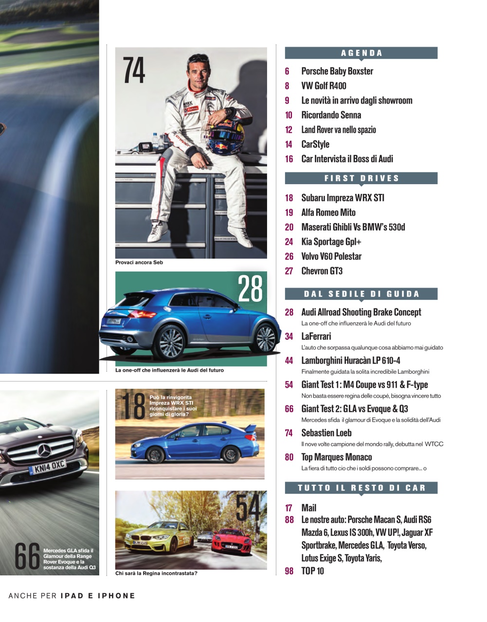 CAR magazine Italia Preview Pages