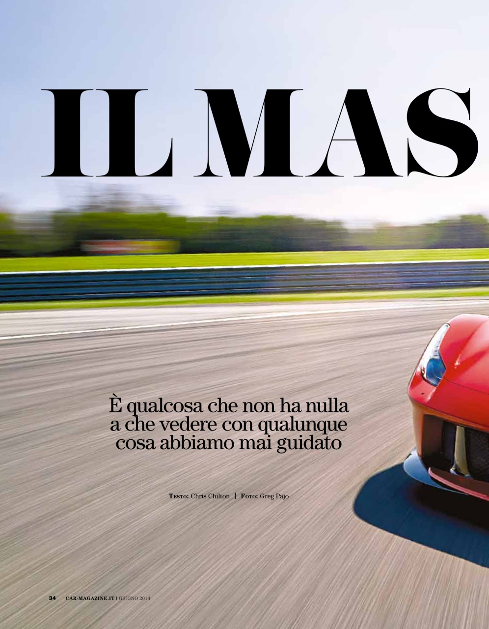 CAR magazine Italia Preview Pages