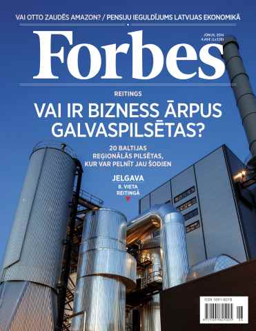 Forbes Latvia issue Forbes Jūnijs '14